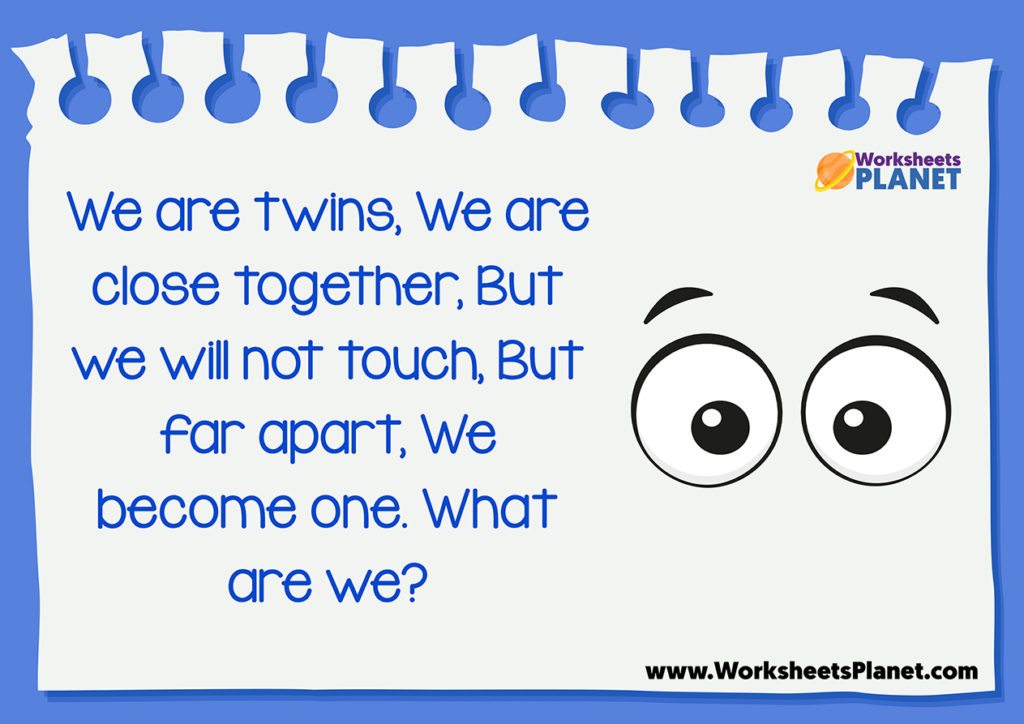 Riddles for Kids with Answers | WorksheetsPlanet