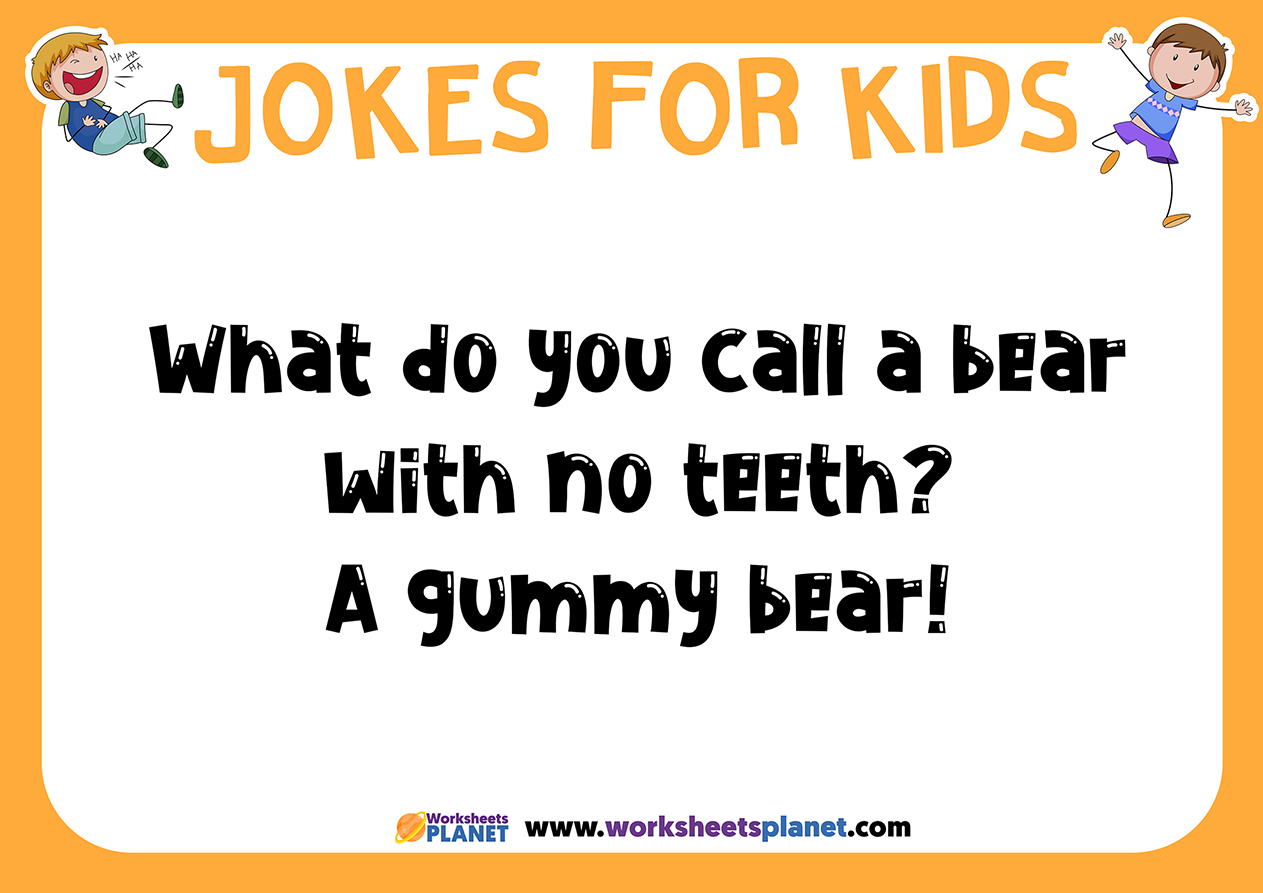 Funny Jokes For Kids