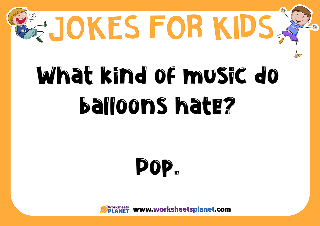Funny Jokes For Children