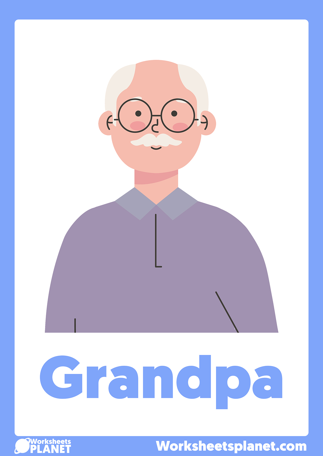 Grandpa Flashcard