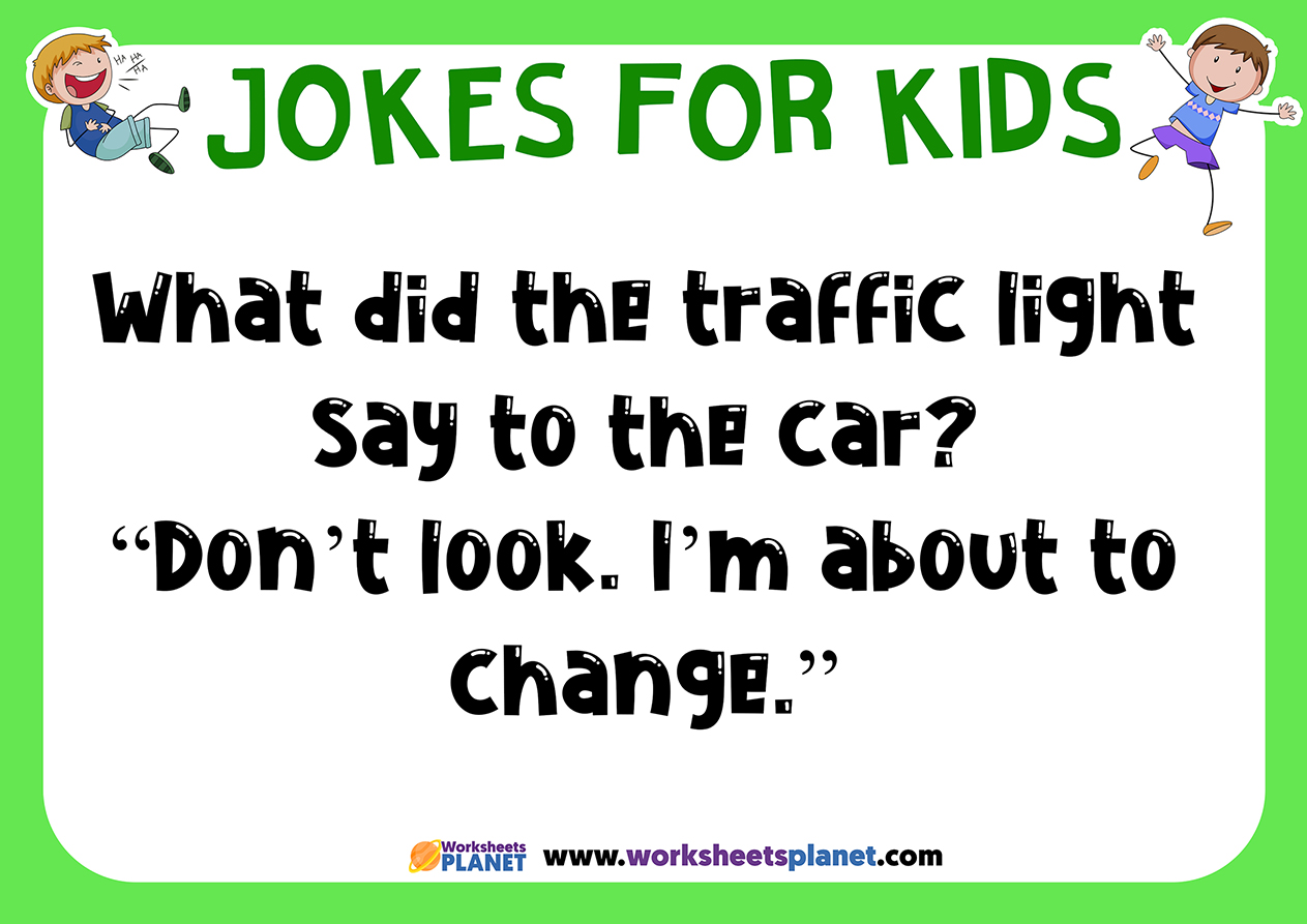 Jokes For Children In English