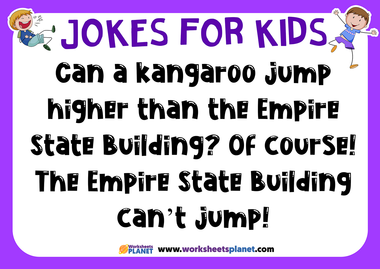 Jokes For Kids About Animals