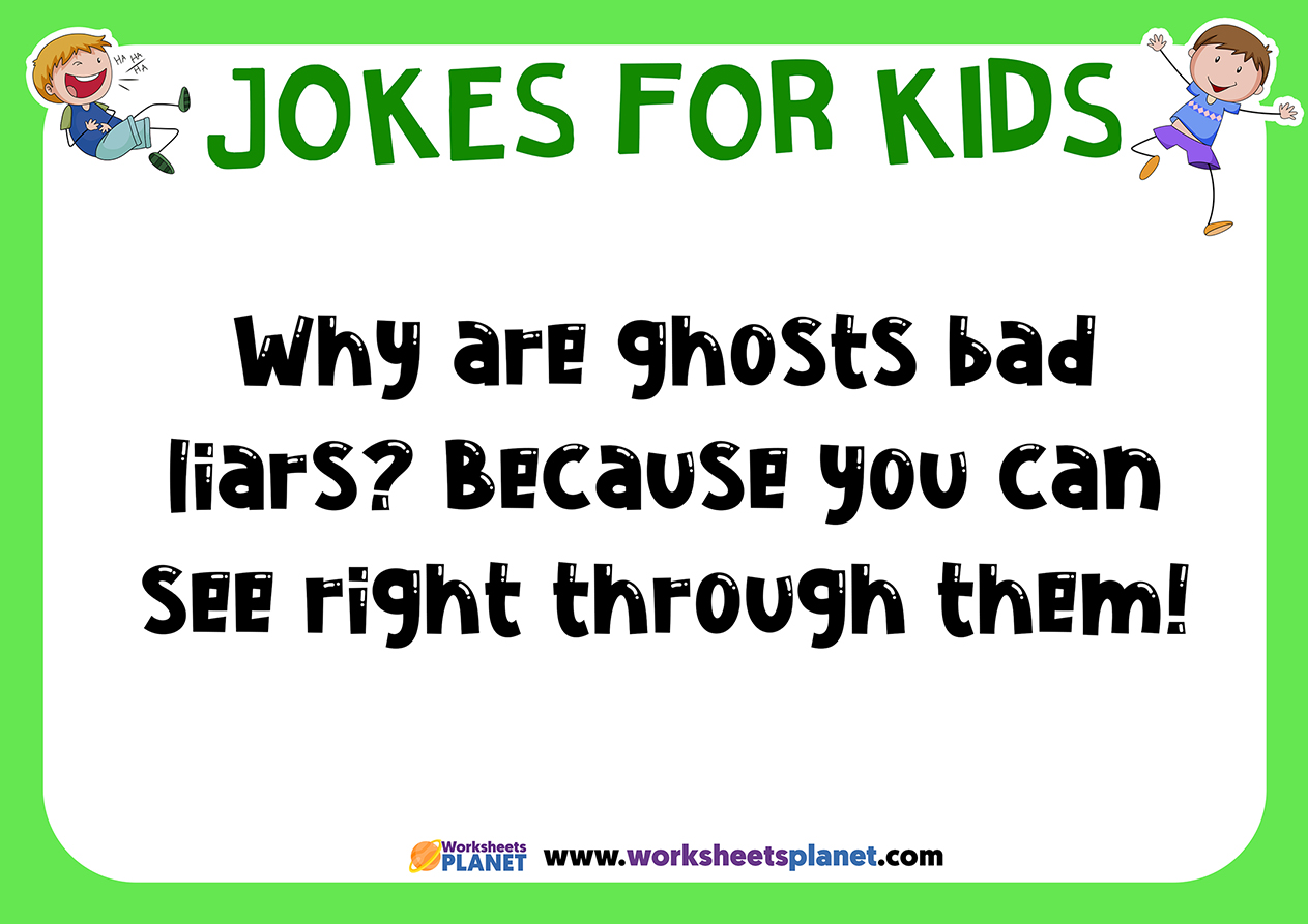 Jokes For Kids About Everything