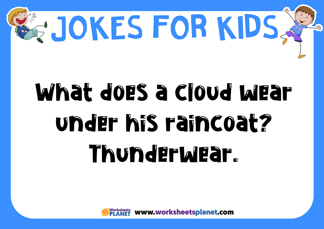 Jokes For Kids In English