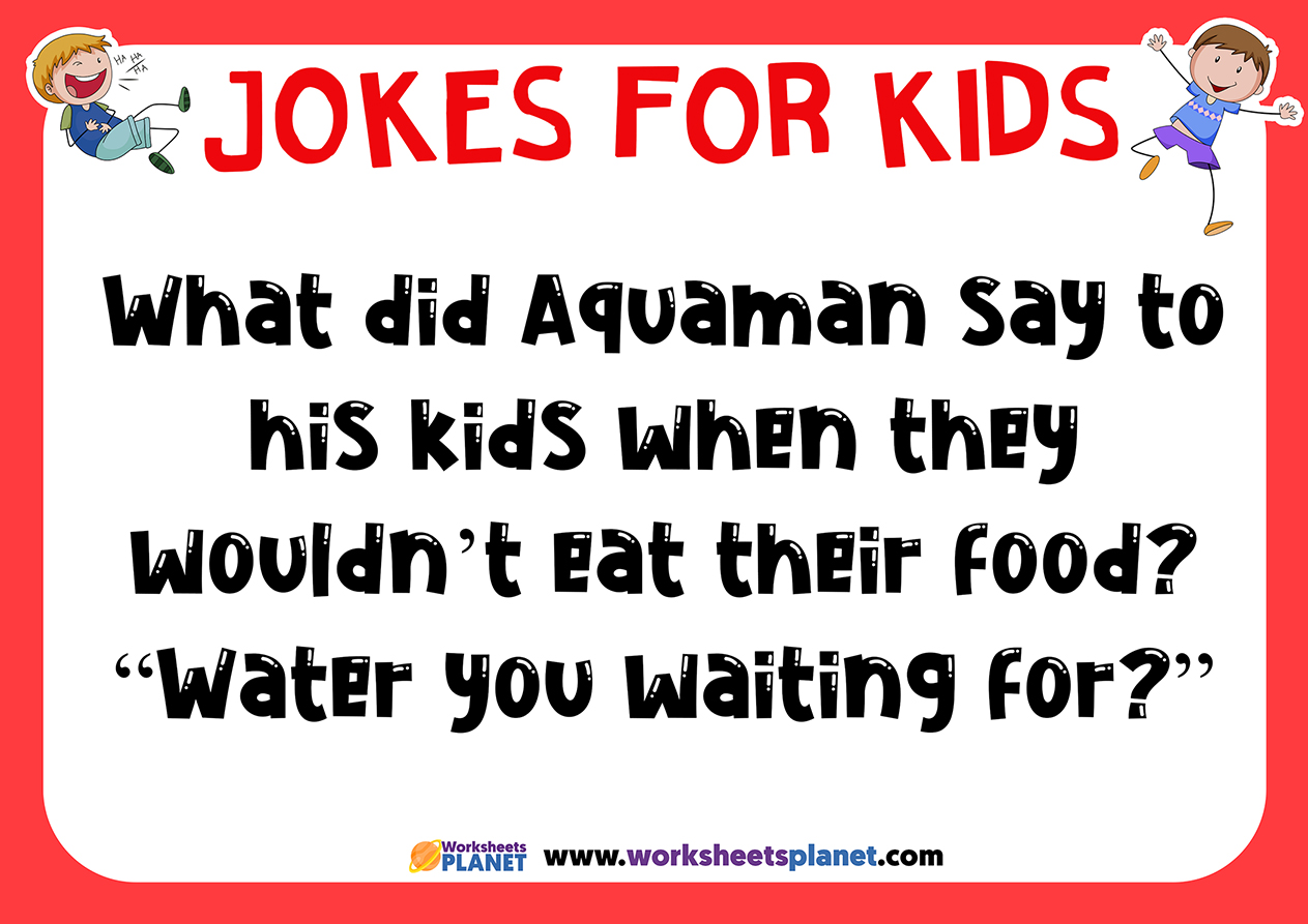 Jokes For Kids To Learn And Tell