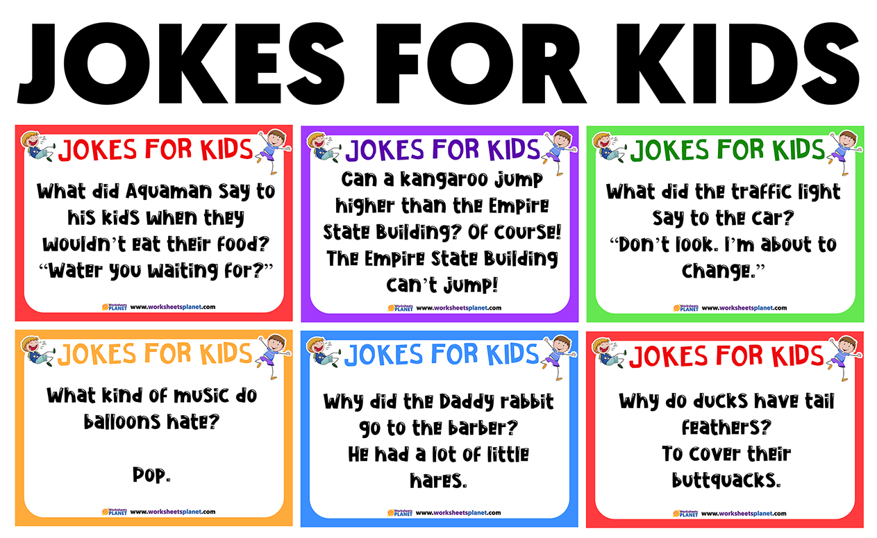 Funny Long Jokes For Kids