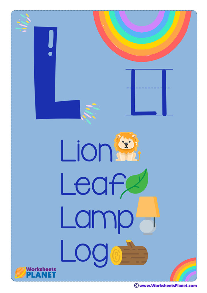 Alphabet Letters for Primary Kids | ABC set of Flashcards