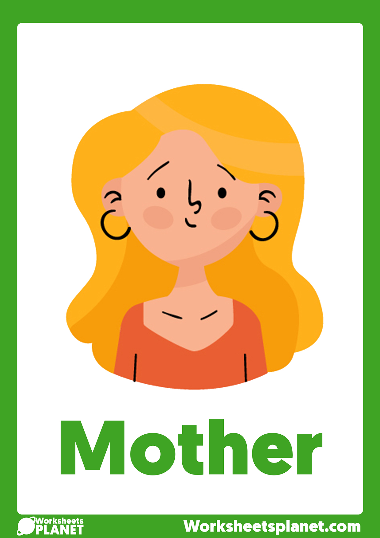 Mother Flashcard