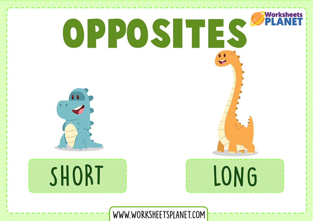 Opposite Words And Verbs
