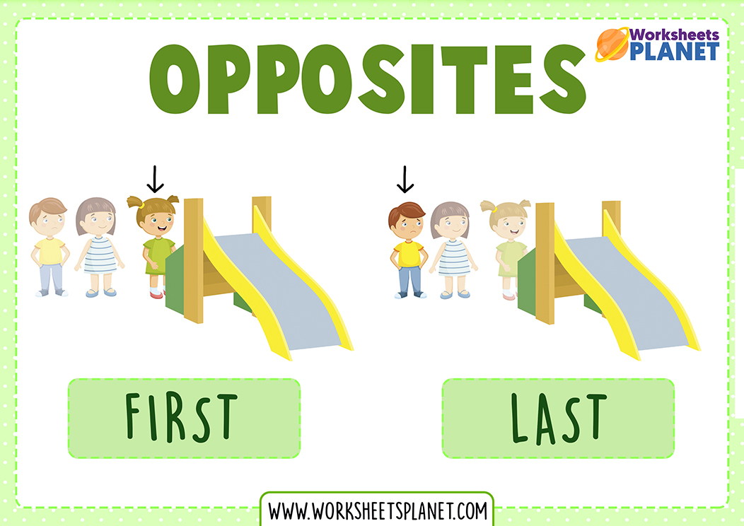 Opposites Flash Cards