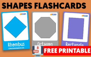Shapes Flashcards For Children