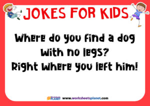 Short And Funny Jokes For Kids