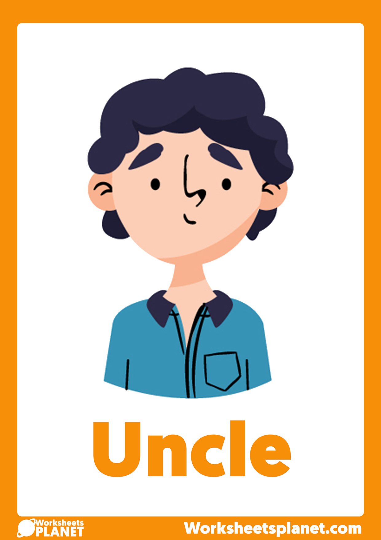 Uncle Flashcard