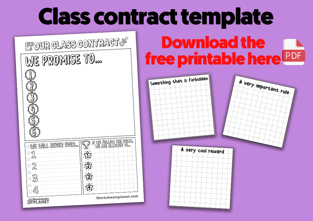 class-contract-template-class-rules-for-primary-kids