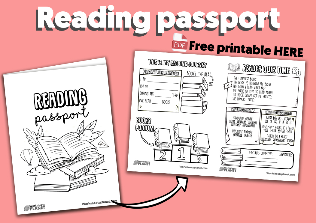 Passport for kids! Printable Passport book