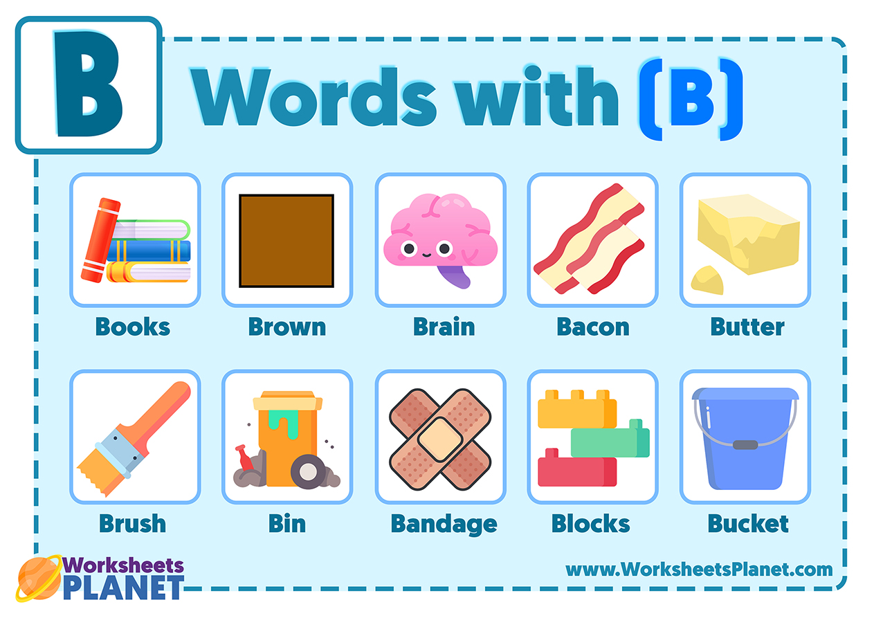 Words Beginning With B