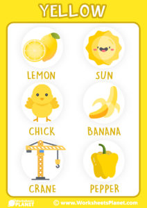 Learning Yellow Color
