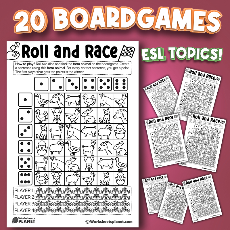 ESL online board-games bundle by TeachPraiseGuide