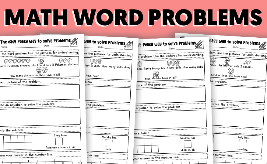 Word Problems For Kids