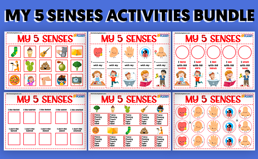5 Senses Activities For Kids