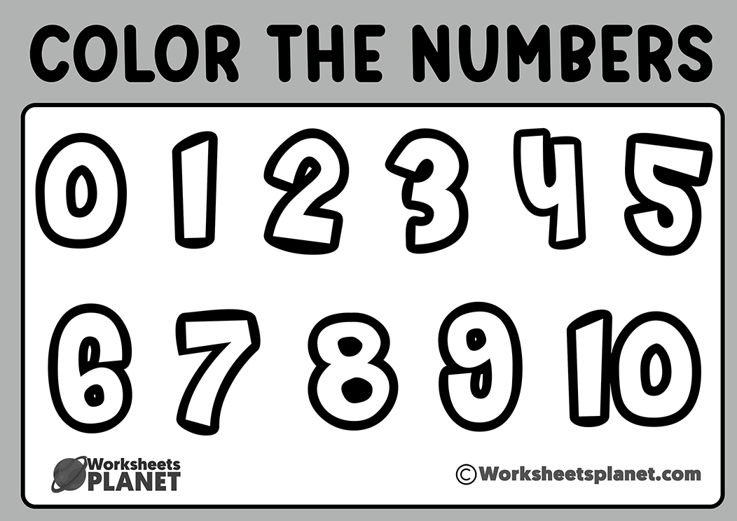 Numbers Coloring
