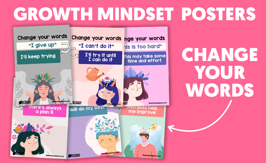 Change Your Words Growth Mindset