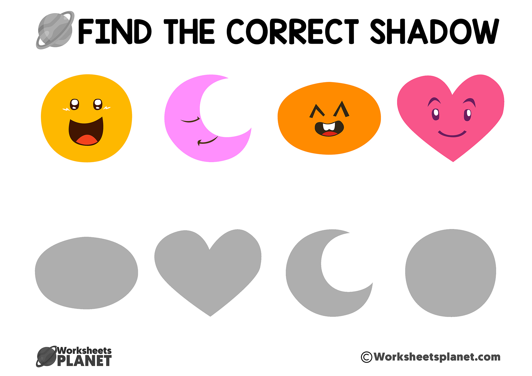Match The Correct Shadow