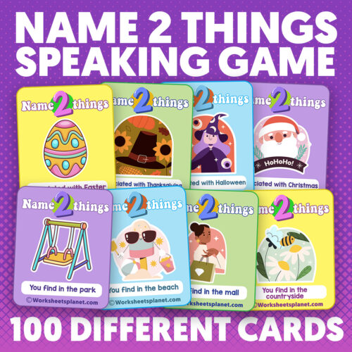 Speaking Game For Kids