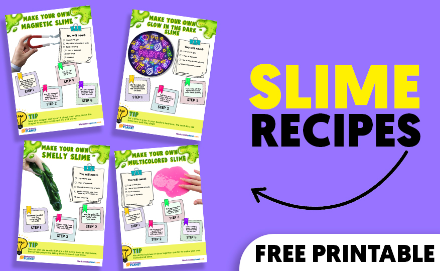 Slime Recipes For Kids
