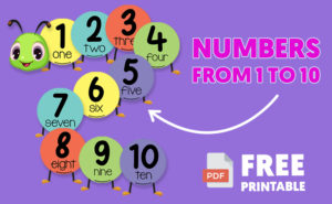Numbers 1 To 10 For Kids