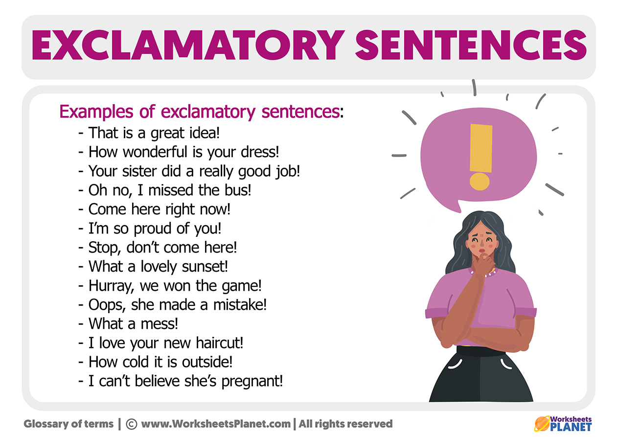 Exclamatory Sentences Examples
