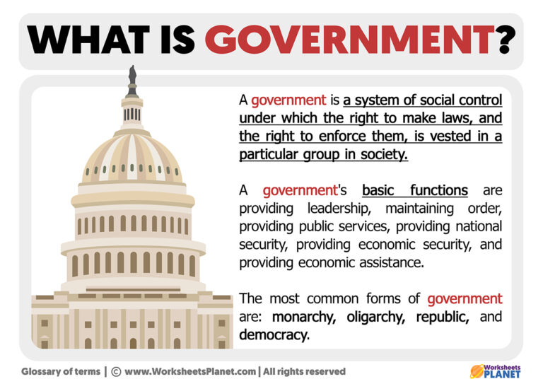 representation meaning government