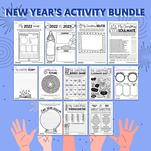 New Year's Activity Bundle