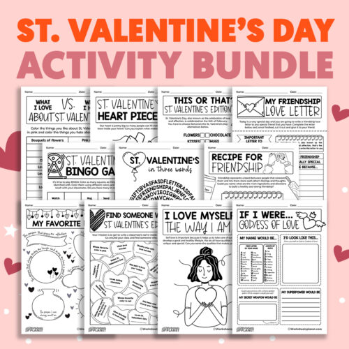 St Valentine Activity Bundle