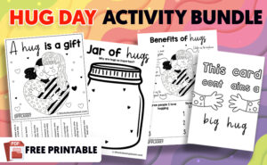 Hug Day Activity Bundle