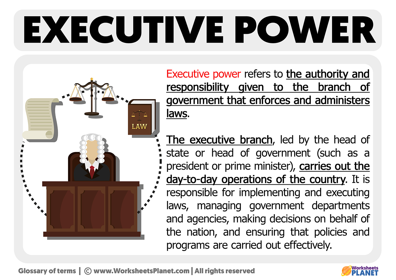 essay on executive power