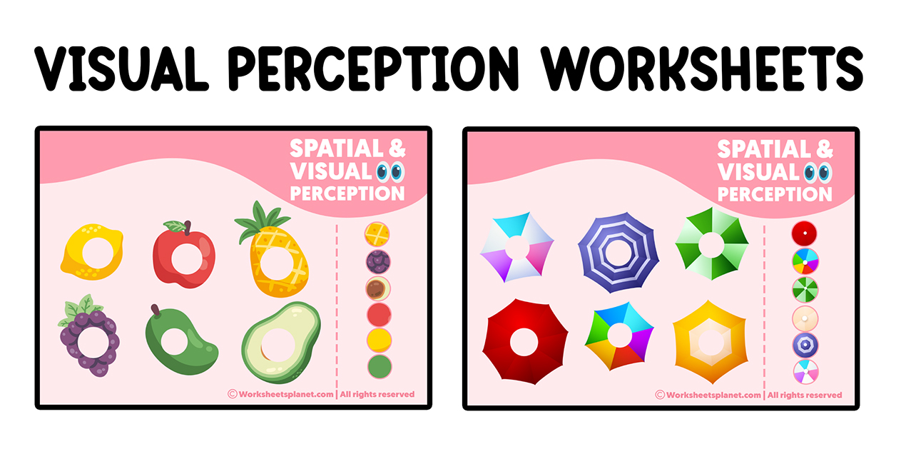 Visual Perception Worksheets