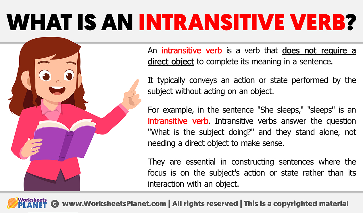 What Is An Intransitive Verb