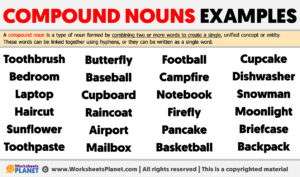 Compound Nouns Examples