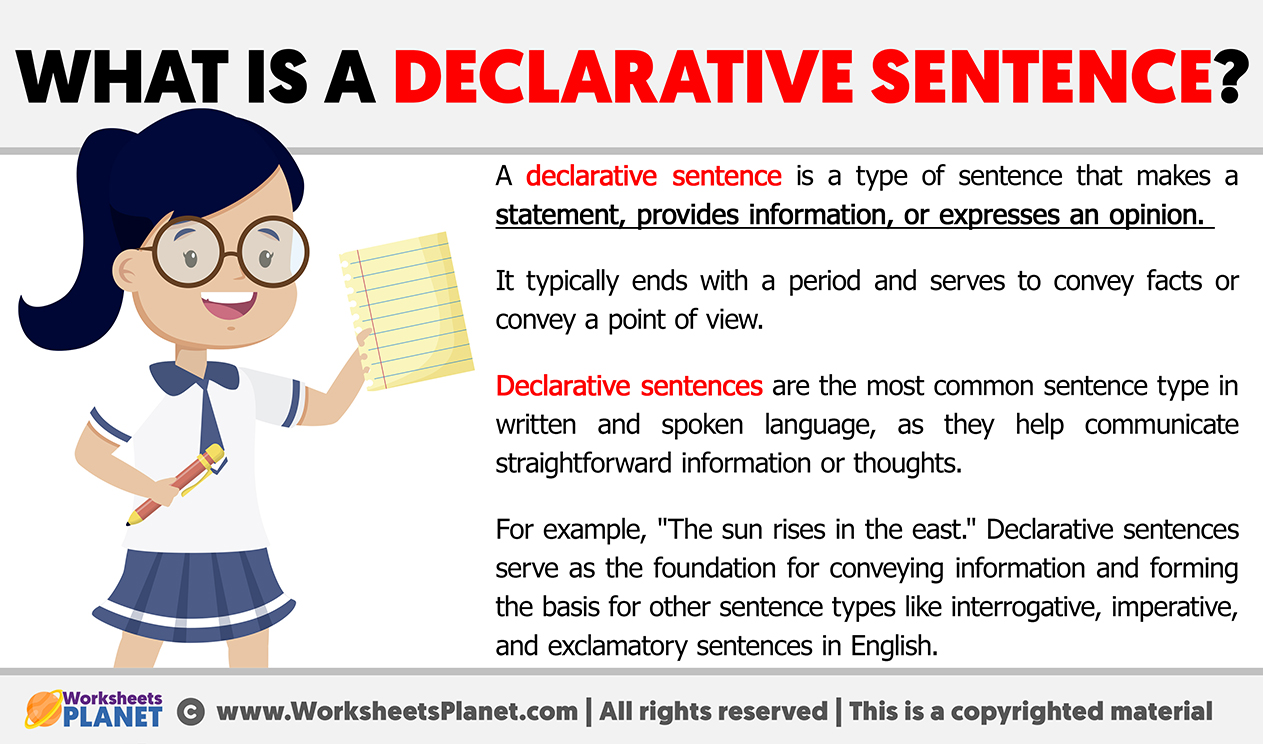 What Is A Declarative Sentence