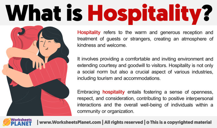 What Is Hospitality Definition Of Hospitality