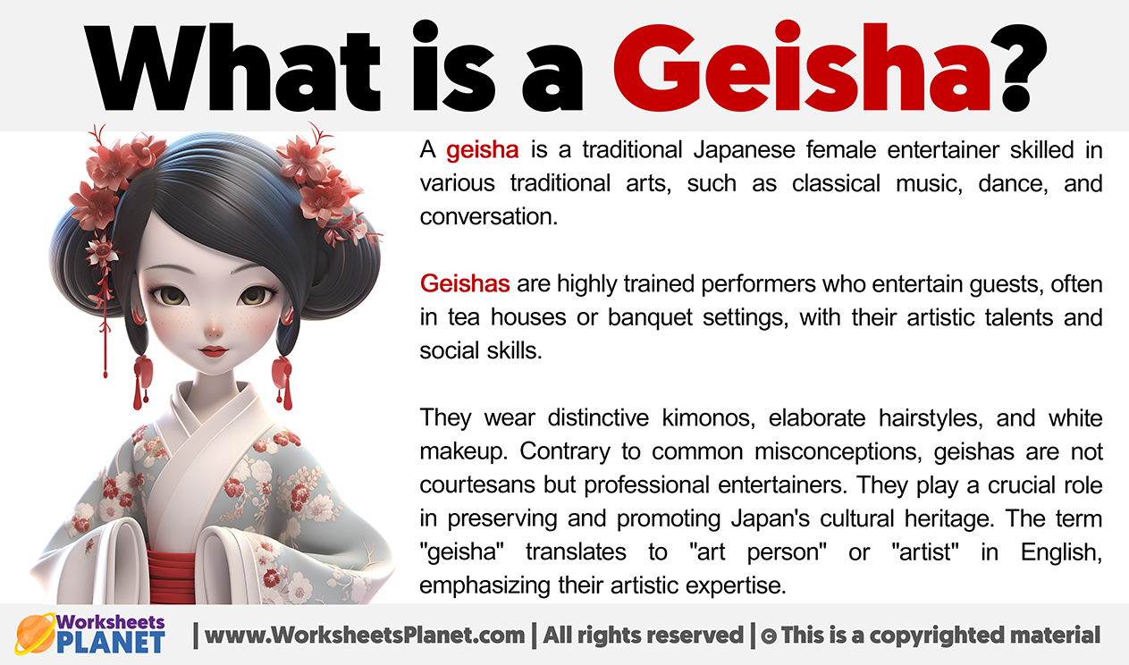 What Is A Geisha