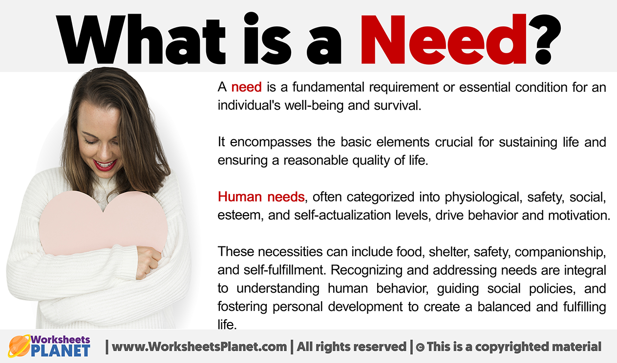 What Is A Need