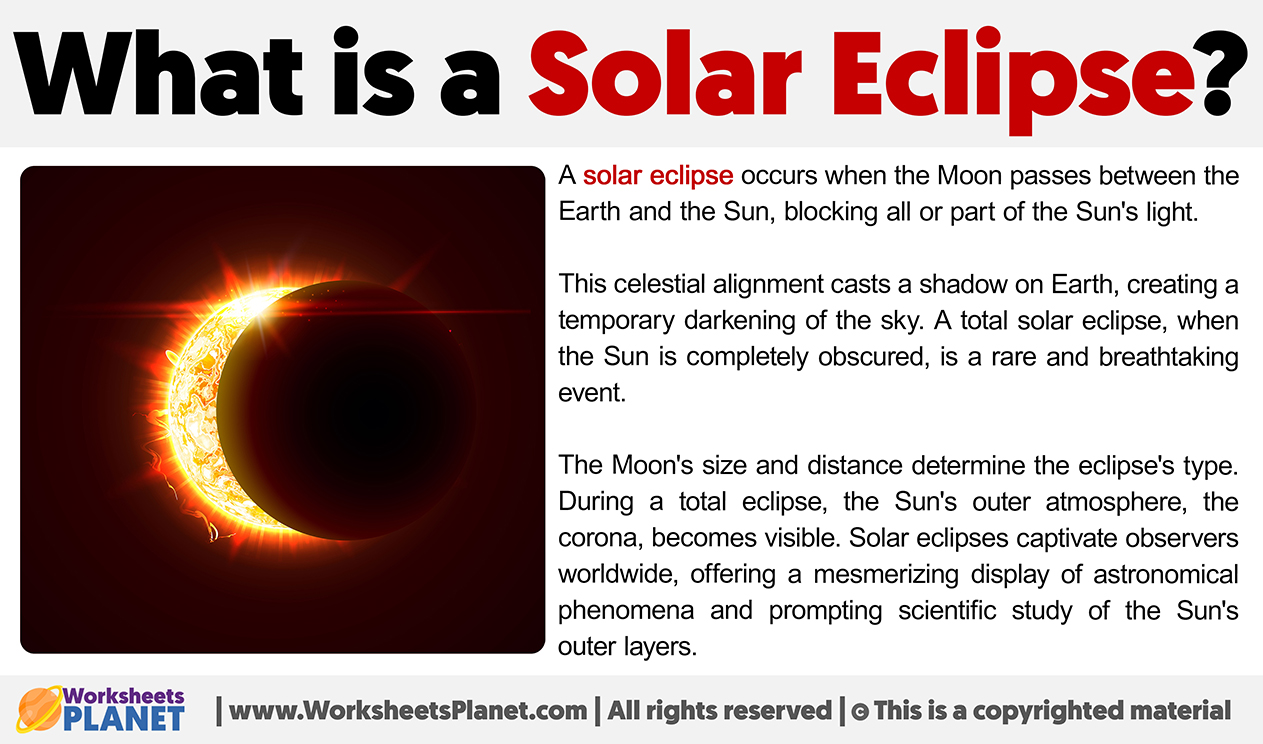 What Is A Solar Eclipse