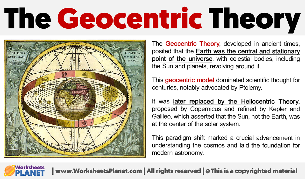 What is the Geocentric Theory?