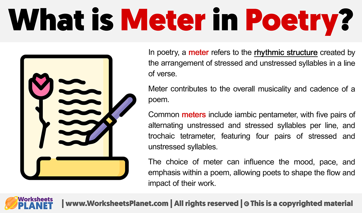 What Is Meter In Poetry