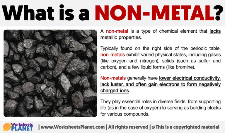 What is a Non-Metal