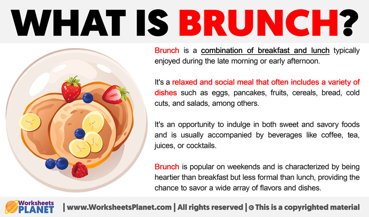 What is Brunch | Definition of Brunch