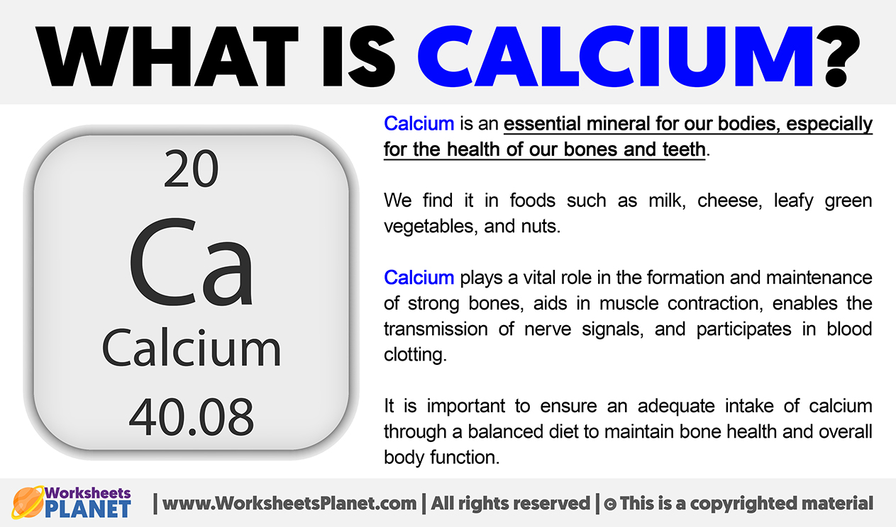 What Is Calcium