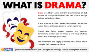What Is Drama